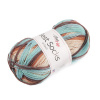 Stoklasa Pletací příze Best Socks samovzorovací / ponožkovka 100 g - 26 (7409) tyrkys Stoklasa Pletací příze Best Socks samovzorovací / ponožkovka 100 g - 26 (7409) tyrkys