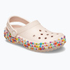 Detské šľapky Crocs Classic Beaded Band Clog Kids quartz Detské šľapky Crocs Classic Beaded Band Clog Kids quartz