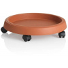 BAMA Podstavec pod květináč s kolečky, 40cm, teracotta BAMA Podstavec pod květináč s kolečky, 40cm, teracotta