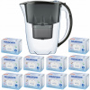 Filtračná kanvica Aquaphor Amethyst čierna 2,8L, 10 filtrov Filtračná kanvica Aquaphor Amethyst čierna 2,8L, 10 filtrov