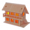 Woodcraft Drevené 3D puzzle Vila Woodcraft Drevené 3D puzzle Vila