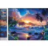 Norimpex Diamantové maľovanie Západ slnka na ostrove 30 x 40 cm Norimpex Diamantové maľovanie Západ slnka na ostrove 30 x 40 cm