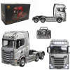 Diaľkovo ovládané nákladné auto Scania 770S TIR RC 1:18 na diaľkové ovládanie strieborné Coil Diaľkovo ovládané nákladné auto Scania 770S TIR RC 1:18 na diaľkové ovládanie strieborné Coil