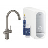 Grohe Blue Home - Drezová batéria s chladiacim zariadením a filtráciou, kefovaný Hard Graphite 31455AL1 Grohe Blue Home - Drezová batéria s chladiacim zariadením a filtráciou, kefovaný Hard Graphite 31455AL1