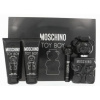 Moschino Toy Boy SET: Parfémovaná voda 100ml + Parfémovaná voda 10ml + Sprchovací gél 100ml + Balzám po holení 100ml pre mužov Moschino Toy Boy SET: Parfémovaná voda 100ml + Parfémovaná voda 10ml + Sprchovací gél 100ml + Balzám po holení 100ml pre mužov