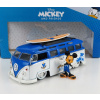 Volkswagen T1 Samba Minibus 1962 - With Topolino Mickey Mouse Figúrka - Walt Disney 1:24 Jada biela modrá Volkswagen T1 Samba Minibus 1962 - With Topolino Mickey Mouse Figúrka - Walt Disney 1:24 Jada biela modrá