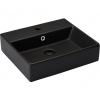 CERANO - Umývadlo keramické Toluca - na dosku - čierna matná - 50x42 cm CER-403374 CERANO - Umývadlo keramické Toluca - na dosku - čierna matná - 50x42 cm CER-403374