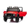 Elektrické autíčko Land Rover Defender 110 SVX 12V, červené, 4X4 pohon, LED svetlá, predné aj zadné odpruženie kolies, 2.4 GHz diaľkové ovládanie, USB/Aux Vstup, Bluetooth, Lítiová batéria, 4 X 25W mo Elektrické autíčko Land Rover Defender 110 SVX 12V, červené, 4X4 pohon, LED svetlá, predné aj zadné odpruženie kolies, 2.4 GHz diaľkové ovládanie, USB/Aux Vstup, Bluetooth, Lítiová batéria, 4 X 25W mo