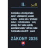 Zákony II B 2026 Trestné právo, súdne spory a exekúcie - autor neuvedený Zákony II B 2026 Trestné právo, súdne spory a exekúcie - autor neuvedený
