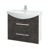 Dreja Umývadlová skrinka TAKE IT SZZ2 85 - N01 Biela lesk / Úchytka T01 / D16 Tmavý betón Dreja Umývadlová skrinka TAKE IT SZZ2 85 - N01 Biela lesk / Úchytka T01 / D16 Tmavý betón