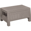 Zahradní stolek KETER Corfu table - 77 x 57 x 42 cm - cappuccino Zahradní stolek KETER Corfu table - 77 x 57 x 42 cm - cappuccino