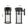 GoSmart Vonkajšia otočná kamera IP-1300 LANTERN s WiFi a svetlom, čierna GoSmart Vonkajšia otočná kamera IP-1300 LANTERN s WiFi a svetlom, čierna