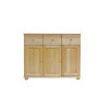 Komoda z masívu borovice KN41 118/100/42 cm Komoda z masívu borovice KN41 118/100/42 cm