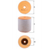 Vzduchový filter KNECHT LX 4961 Vzduchový filter KNECHT LX 4961