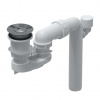 Villeroy & Boch ViFlow vaňový sifón chrómová U90953061 Villeroy & Boch ViFlow vaňový sifón chrómová U90953061