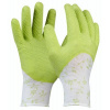 Gebol Pracovné rukavice záhradné FLOWER GREEN č.7, s latexovou ochrannou vrstvou Gebol Pracovné rukavice záhradné FLOWER GREEN č.7, s latexovou ochrannou vrstvou