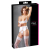 Cottelli LINGERIE - 3-dielna Sexy Čipkovaná Súprava Biela 75B/S Cottelli LINGERIE - 3-dielna Sexy Čipkovaná Súprava Biela 75B/S