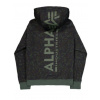 Alpha Industries Back Print Hoody Camo mikina pánska black camo Veľkosť: XXL, Farba: čierny maskáč, tmavý maskáč Alpha Industries Back Print Hoody Camo mikina pánska black camo Veľkosť: XXL, Farba: čierny maskáč, tmavý maskáč