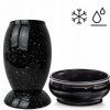 Keramická Misa a Váza, Mrazuvzdorné, Čierne S Glazúrou a Mramorovým Efektom (Objavte perfektnú kombináciu klasického tvaru a moderného dizajnu s naším súborom keramickej dekoratívnej misy a vázy, ktor Keramická Misa a Váza, Mrazuvzdorné, Čierne S Glazúrou a Mramorovým Efektom (Objavte perfektnú kombináciu klasického tvaru a moderného dizajnu s naším súborom keramickej dekoratívnej misy a vázy, ktor
