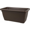 Nohel Garden Truhlík ANTHEA plastový hnedý 80x40x34cm Nohel Garden Truhlík ANTHEA plastový hnedý 80x40x34cm