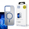 3mk ochranný kryt Frosty MagCase Blue pro Apple iPhone 16 Pro Max 3mk ochranný kryt Frosty MagCase Blue pro Apple iPhone 16 Pro Max
