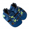 Hopi Hop Kožené capáčky Barefoot Veľ. XL (18-24 mes.) Rybičky modré Hopi Hop Kožené capáčky Barefoot Veľ. XL (18-24 mes.) Rybičky modré