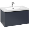 VILLEROY & BOCH Subway 3.0 závesná skrinka pod umývadlo, 1 zásuvka, s LED osvetlením, 772 x 478 x 429 mm, Marine Blue, C573L1VQ VILLEROY & BOCH Subway 3.0 závesná skrinka pod umývadlo, 1 zásuvka, s LED osvetlením, 772 x 478 x 429 mm, Marine Blue, C573L1VQ