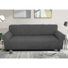 Látkový poťah na trojmiestnu pohovku BestBerg / tmavo sivá Látkový poťah na trojmiestnu pohovku BestBerg / tmavo sivá