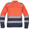 CERVA VALENCIA HV bunda| oranžová/navy 46 CERVA VALENCIA HV bunda| oranžová/navy 46