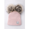 Zimná čiapka I love milk Farba: Púdrová ružová Zimná čiapka I love milk Farba: Púdrová ružová