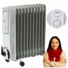 Olejový radiátor Volteno 2000 W sivý Olejový radiátor Volteno 2000 W sivý