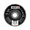 YATO Lamelový brúsny kotúč ohnutý 125 x 22,2 mm / P36 YATO Lamelový brúsny kotúč ohnutý 125 x 22,2 mm / P36
