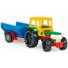 WADER 35001 Farebné autá - Traktor s prívesom na kone WADER 35001 Farebné autá - Traktor s prívesom na kone