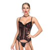Sexy korzet čierny - ZARA16 Veľkosť: XL Sexy korzet čierny - ZARA16 Veľkosť: XL