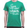 Fajntričko Tričko - Najlepší Švagor a bodka, Farba zelená, Strih/ Variant Pánsky/UNISEX Fajntričko Tričko - Najlepší Švagor a bodka, Farba zelená, Strih/ Variant Pánsky/UNISEX