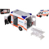 Auto ambulance plast 26 cm s lehátkem na setrvačník se světlem se zvukem Auto ambulance plast 26 cm s lehátkem na setrvačník se světlem se zvukem