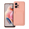 Kryt CARD Case Xiaomi Redmi Note 12 5G ružový Kryt CARD Case Xiaomi Redmi Note 12 5G ružový