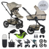 EASYWALKER Kočík kombinovaný Harvey⁵ Premium Pearl Taupe XXL AIR + KIDDY Evoluna i-size 2 EASYWALKER Kočík kombinovaný Harvey⁵ Premium Pearl Taupe XXL AIR + KIDDY Evoluna i-size 2