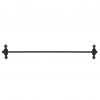 Chic Antique Kovový vešiak Antique Coal 60 cm Chic Antique Kovový vešiak Antique Coal 60 cm