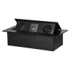 Výklopný blok zapuštěný ORNO OR-GM-9034/B, 2x 230V, 1x USB-A, 1x USB-C, černá Výklopný blok zapuštěný ORNO OR-GM-9034/B, 2x 230V, 1x USB-A, 1x USB-C, černá