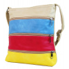Sun-bags Malá béžová crossbody kabelka s pruhy H0439 Sun-bags Malá béžová crossbody kabelka s pruhy H0439