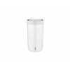 Stelton Termohrnček To Go Click 0,2 l, steel chalk Stelton Termohrnček To Go Click 0,2 l, steel chalk