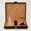 Zino cestovní humidor, kožený černý, měkký Zino cestovní humidor, kožený černý, měkký