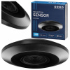 Snímač pohybu PIR stropný 360° nástenný pre LED ULTRA PLOCHÝ 2000W ČIERNY Snímač pohybu PIR stropný 360° nástenný pre LED ULTRA PLOCHÝ 2000W ČIERNY