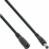 Kábel predlžovací DC 5.5mm / 2.1mm, AWG24, 3m, čierny Kábel predlžovací DC 5.5mm / 2.1mm, AWG24, 3m, čierny