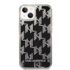 Karl Lagerfeld Monogram Liquid Glitter Case for iPhone 14 - Black Karl Lagerfeld Monogram Liquid Glitter Case for iPhone 14 - Black