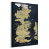 Obrázok hry Game of Thrones na plátne 85x120 cm (Filmový obrázok - Game of Thrones - Mapa - 120x85cm) Obrázok hry Game of Thrones na plátne 85x120 cm (Filmový obrázok - Game of Thrones - Mapa - 120x85cm)