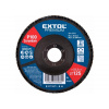 Extol Premium 8803475 Kotúč lamelový šikmý korundový, P100, 125mm, diera 22,2mm Extol Premium 8803475 Kotúč lamelový šikmý korundový, P100, 125mm, diera 22,2mm