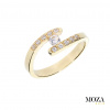 MOZA gold Diamantový prsteň MG1372 Veľkosť: 53, Farba Zlata: žlté Au MOZA gold Diamantový prsteň MG1372 Veľkosť: 53, Farba Zlata: žlté Au