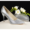 Svadobné lodičky mramor strieborné Veľkosť obuvi: 41 Svadobné lodičky mramor strieborné Veľkosť obuvi: 41